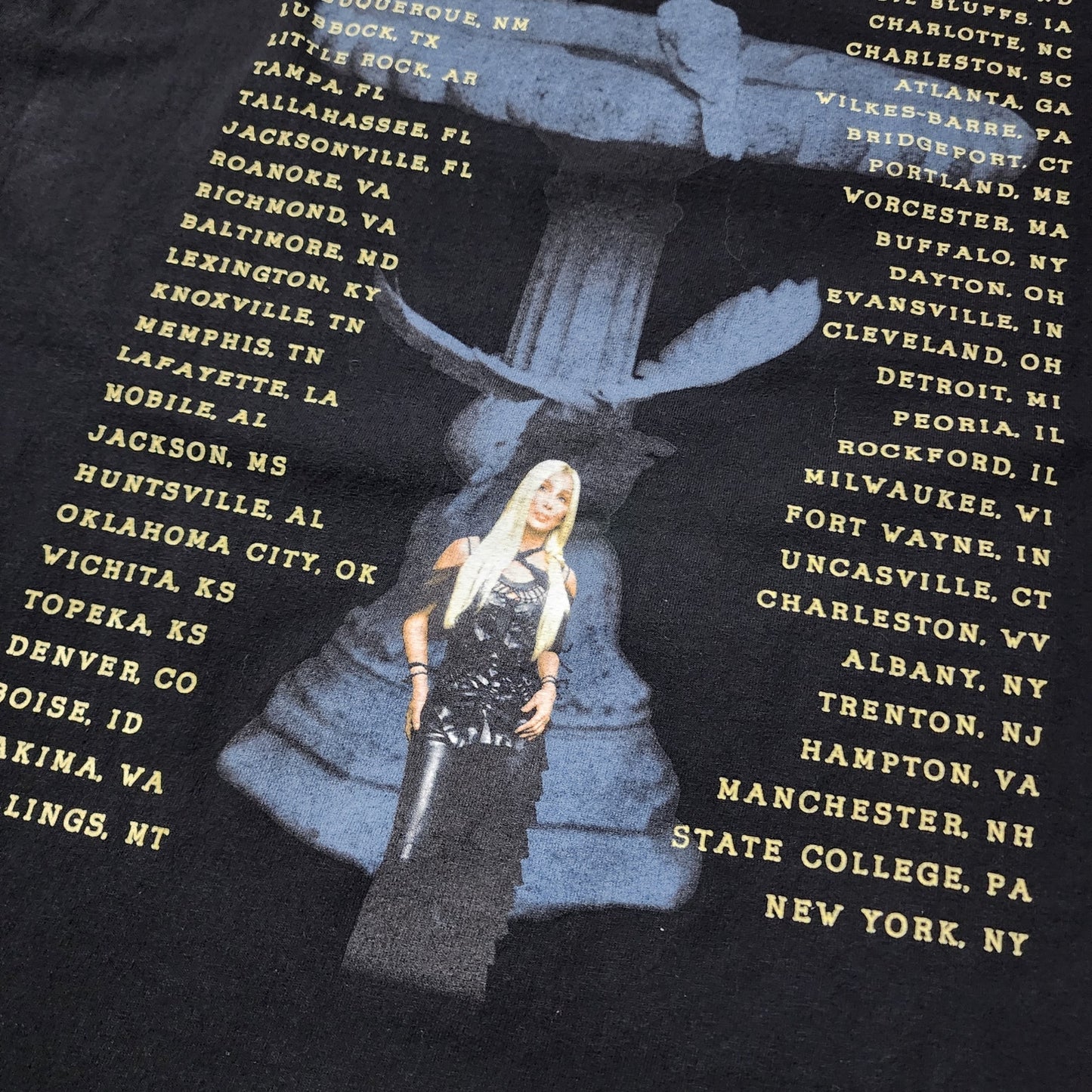 Vintage 2003 Cher Living Proof Tour Tee