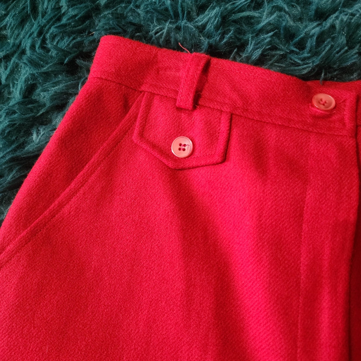 🔥 Vintage Red Trousers – Overture by Bobbie Brooks 🔥
