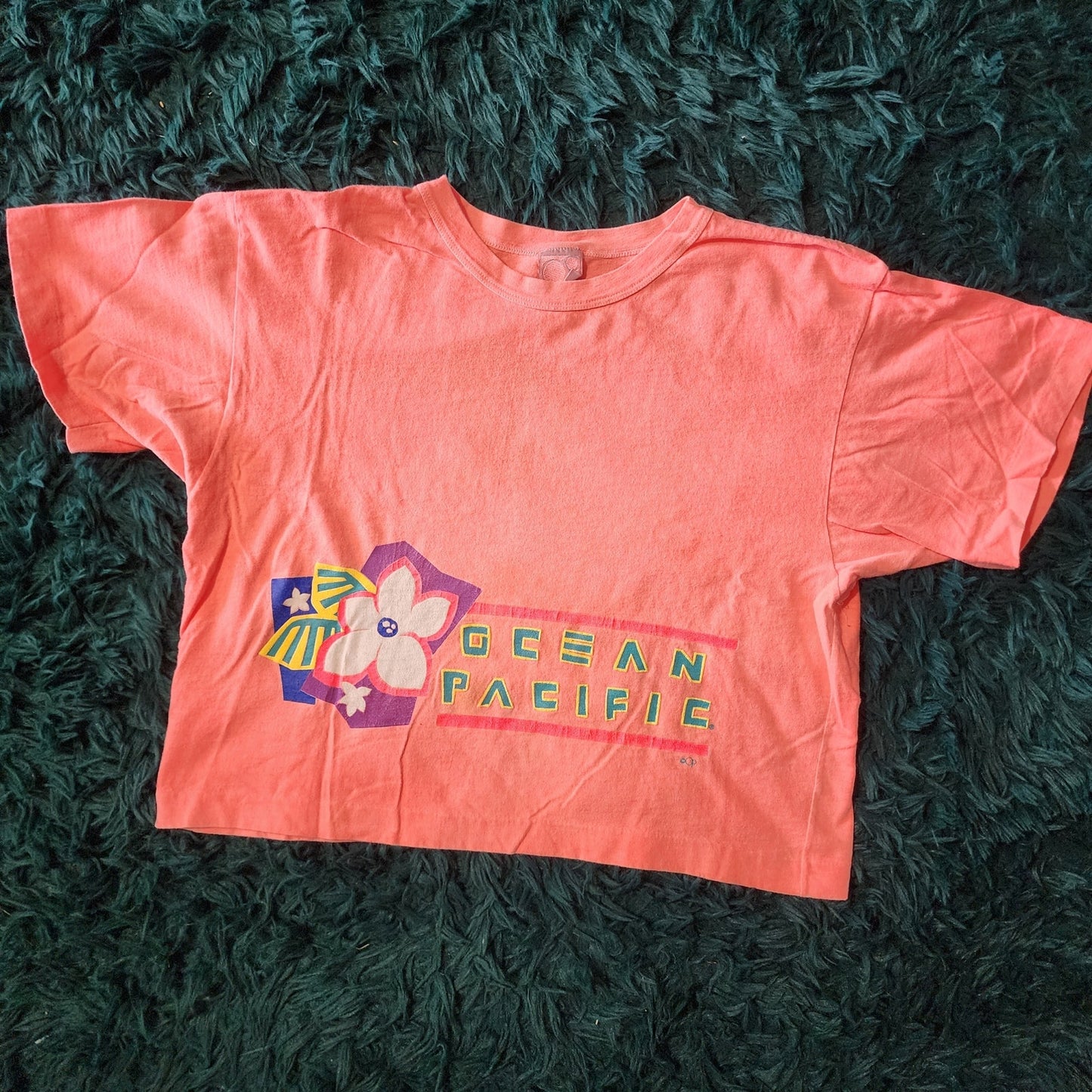 🌺 Vintage Ocean Pacific (OP) Crop Top 🌺