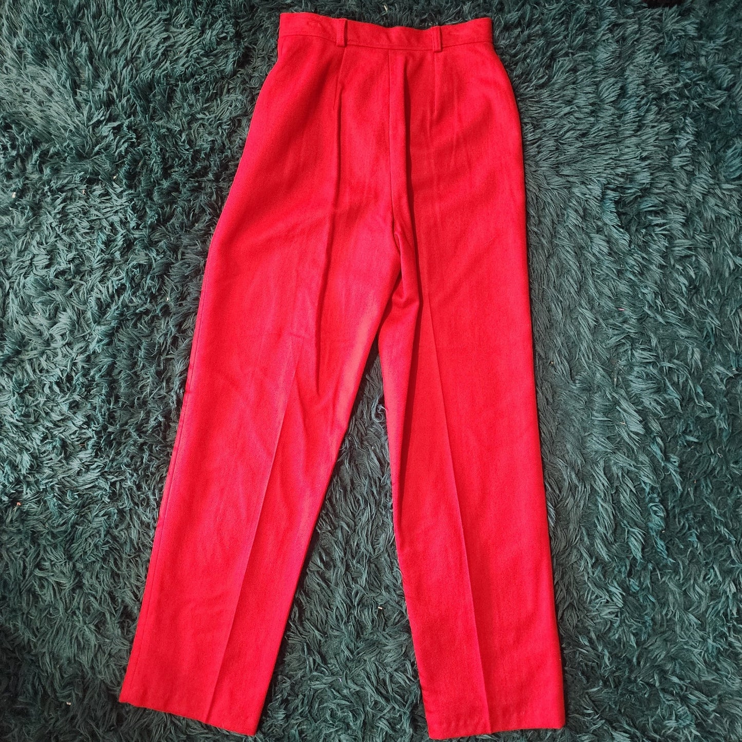 🔥 Vintage Red Trousers – Overture by Bobbie Brooks 🔥