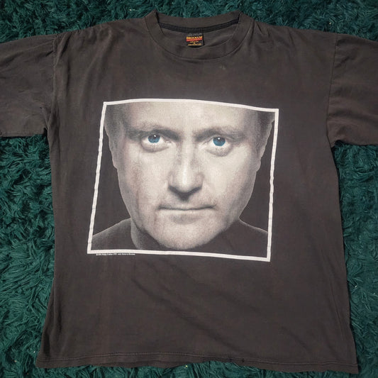 Vintage 1994 Phil Collins Both Sides Tour Tee Brockum Tag XL 23x28 Rare