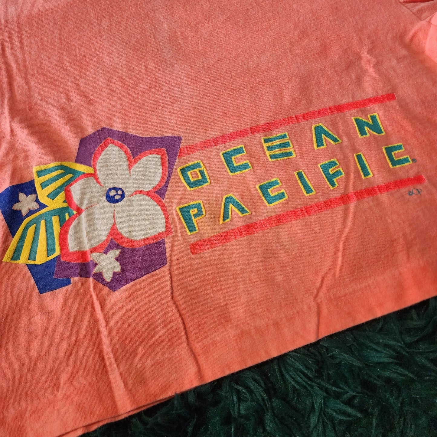 🌺 Vintage Ocean Pacific (OP) Crop Top 🌺
