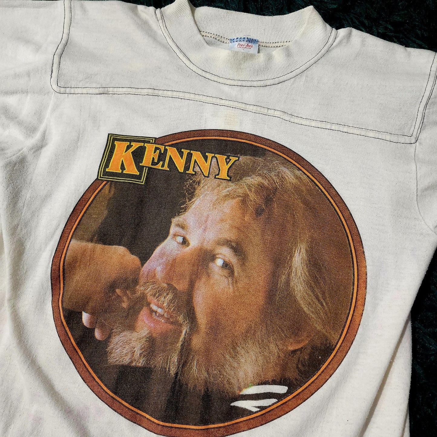 Vintage 1980 Kenny Rogers American Tour T-Shirt – Country Icon Collectible