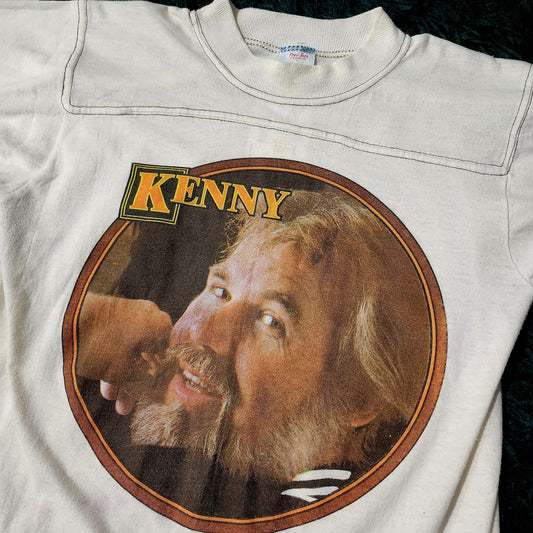 Vintage 1980 Kenny Rogers American Tour T-Shirt – Country Icon Collectible