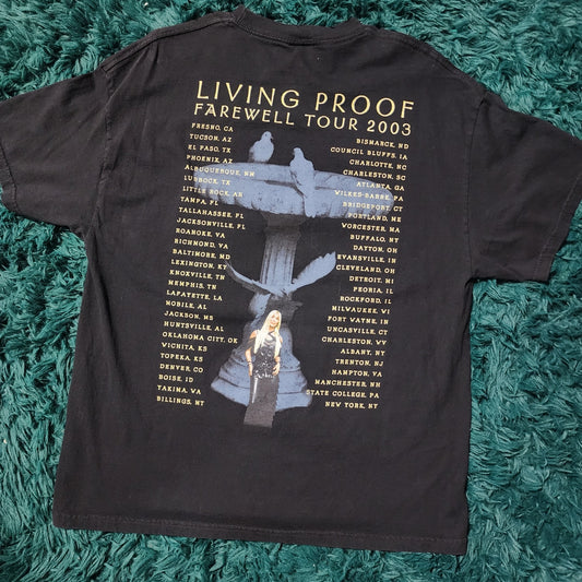 Vintage 2003 Cher Living Proof Tour Tee