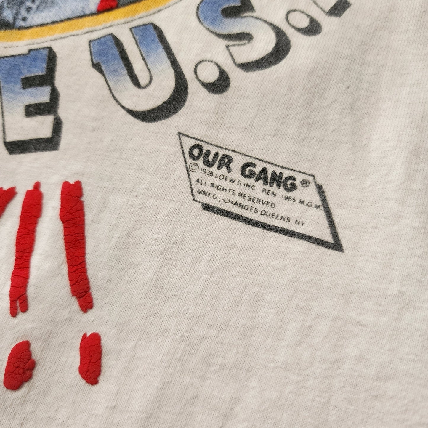 Vintage 80s Buckwheat “Born in the U.S.A.” Parody Tee