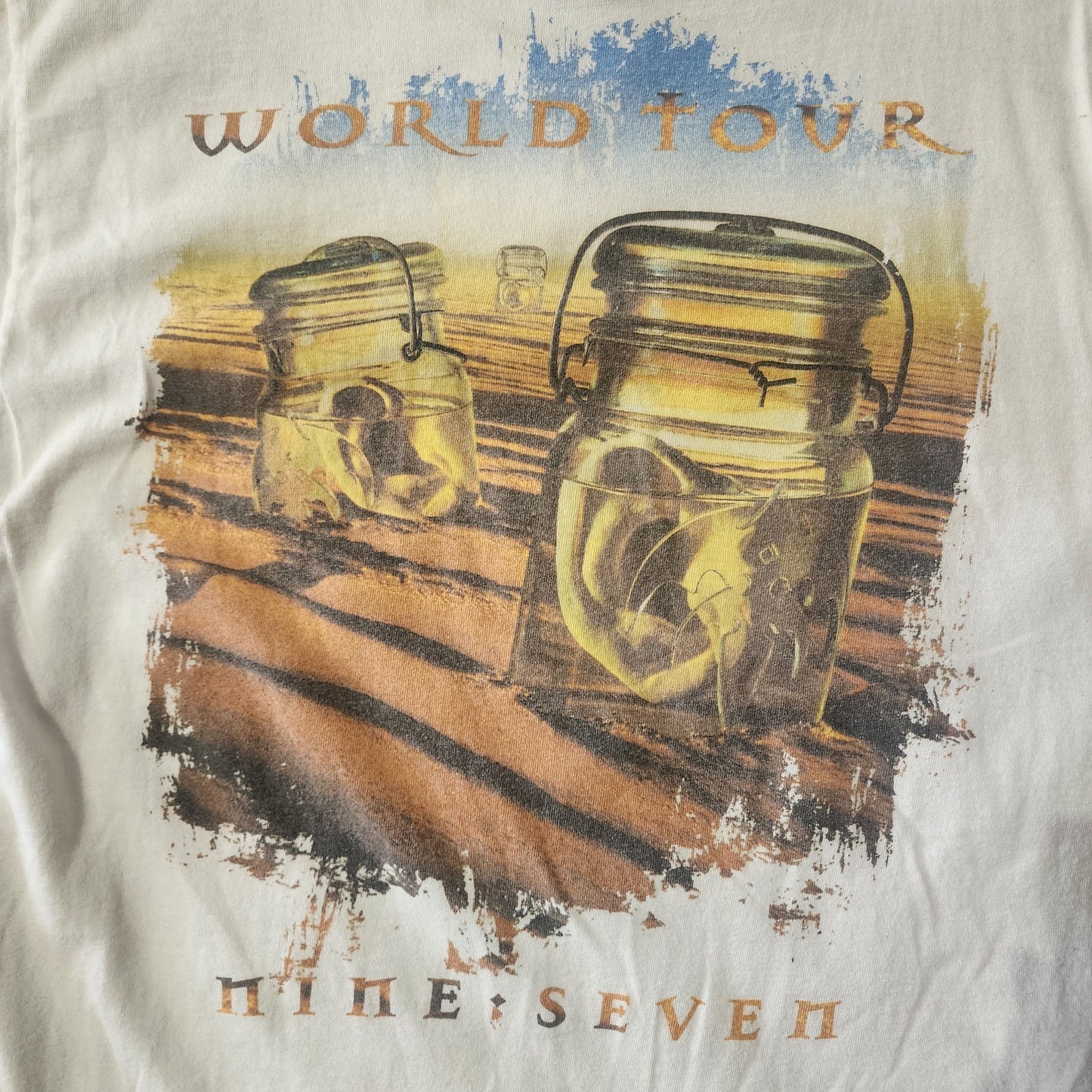 🔥 Vintage Queensrÿche "Hear in the Now Frontier" World Tour Tee 🔥