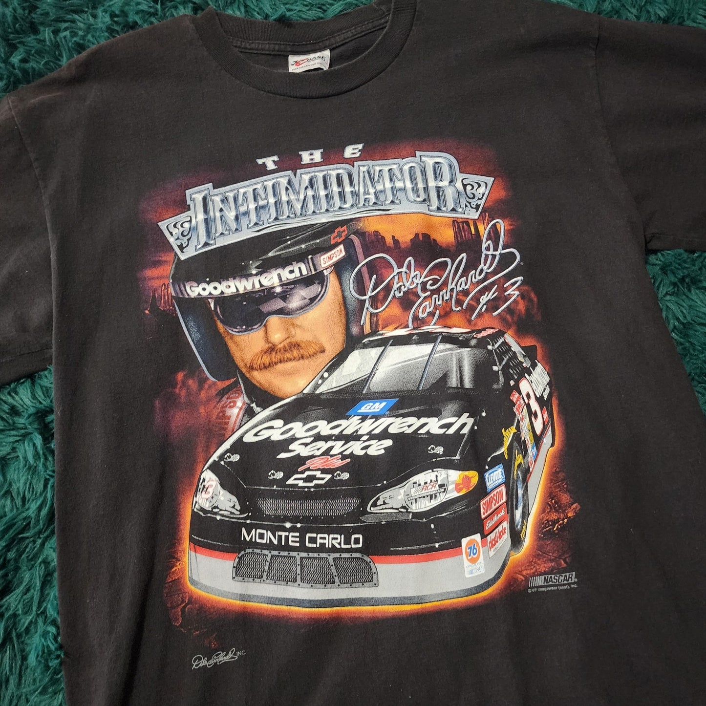 🏁 Vintage Dale Earnhardt “The Intimidator” NASCAR Tee