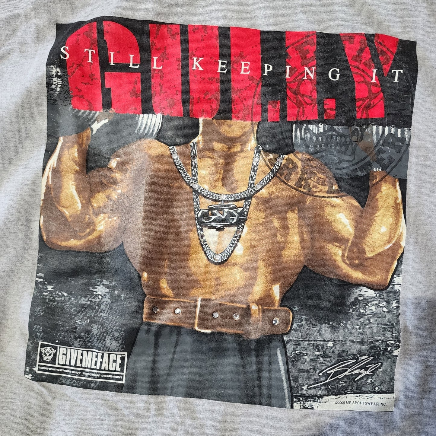 💪 Vintage Give Me Face “Still Keeping It Gully” Long Sleeve 💪