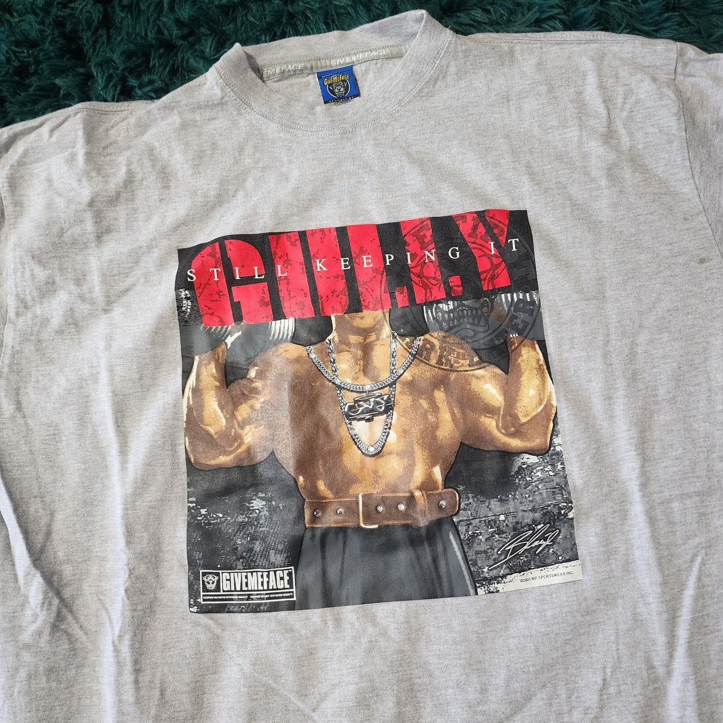 💪 Vintage Give Me Face “Still Keeping It Gully” Long Sleeve 💪