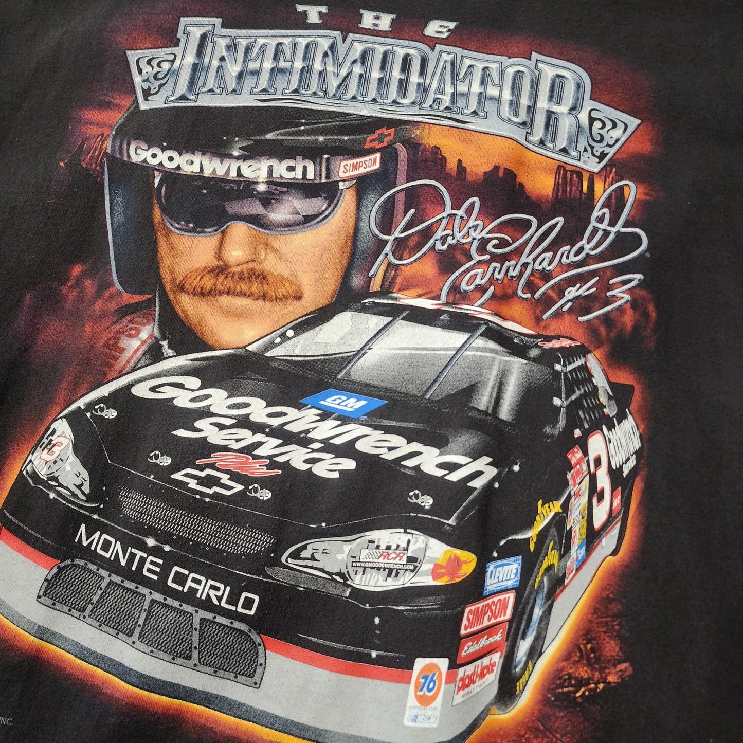 🏁 Vintage Dale Earnhardt “The Intimidator” NASCAR Tee