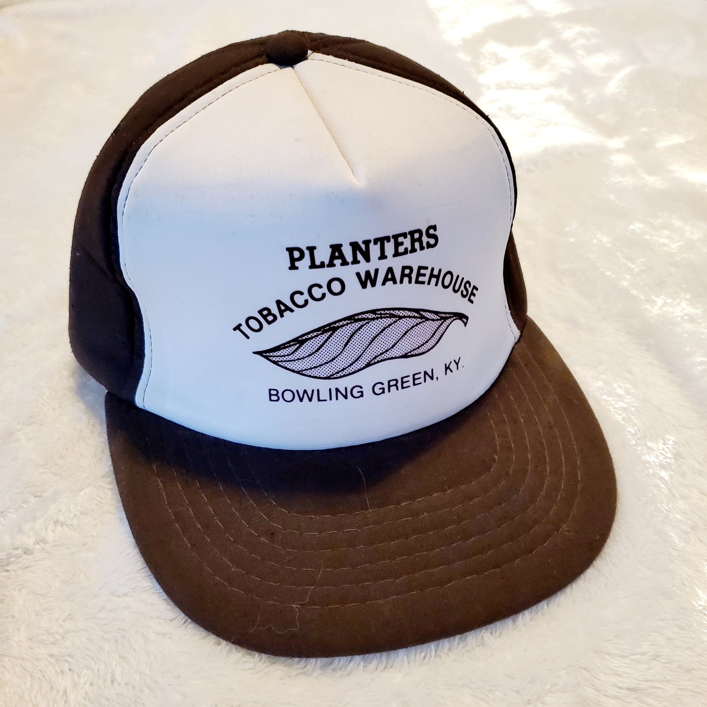 (OS) Vintage Planters Tobacco Warehouse Snapback