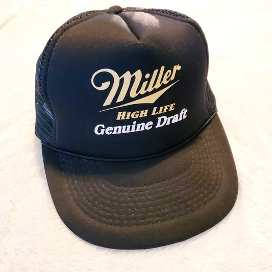 (OS) Vintage Miller HIghlife Snapback